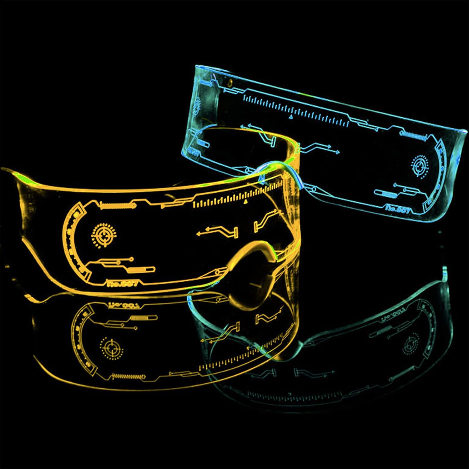 Luminous Glasses | Multi-colored in One LED Glasses | Glowing Light Up Party Supply for Bar Club Halloween Luminous Glasses | Multi-colored in One LED Glasses | Glowing Light Up Party Supply for Bar Club Halloween